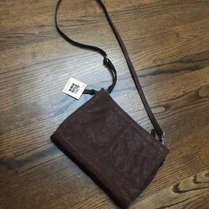 NWT Brown Leather Bag